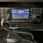 Icom IC-7300 amateur radio transceiver.